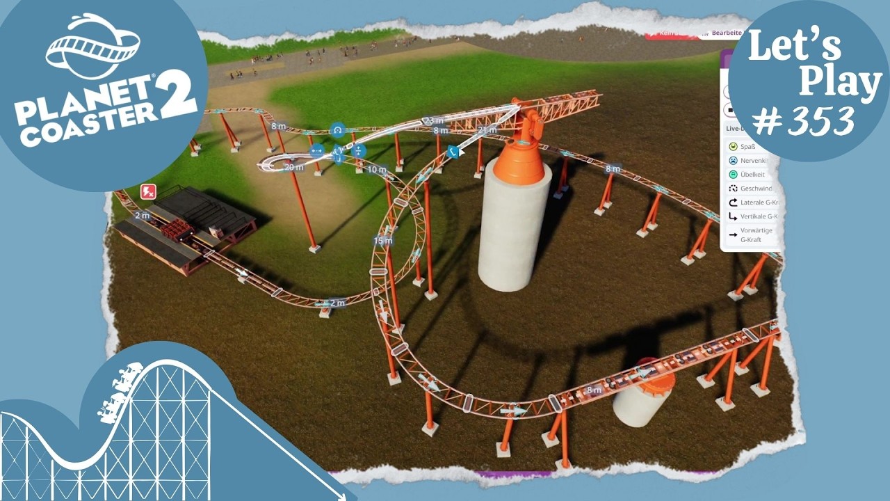Planet Coaster 2 #353 Planungen für den Darkride