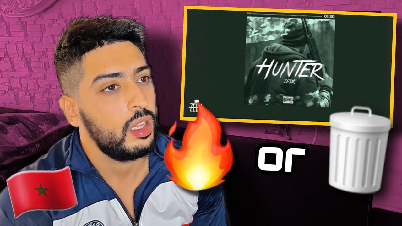 ZEDK - HUNTER ( Beat by Absaroth ) REACTION 🇲🇦