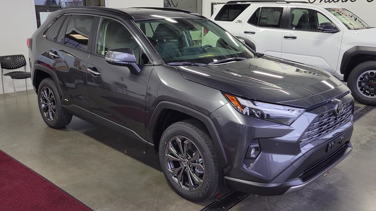 2025 Toyota RAV4 HYBRID Limited in Magnetic Grey Metallic