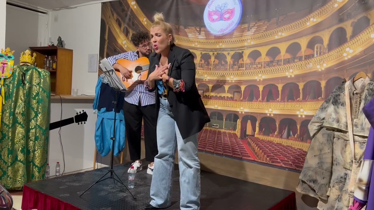 'CONTIGO' por Carmen Jiménez Barea en CarnavAlgaidas