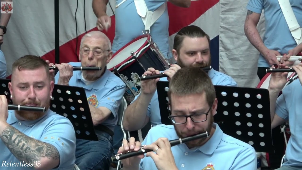 Ballymacarrett Defenders (Full Clip 4K) @ P.O.T.L.V. Cultural Day 08/10/22 (4K)