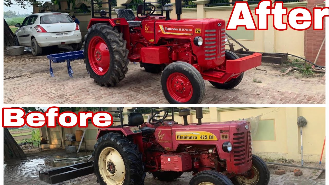 Mahindra 275 Fully Restoration|Tractor Denting Painting|2K Paint|Jamba Painter Ghoman