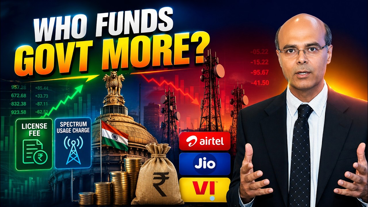 India Telecom Revenue Exposed: Who Pays More &mdash; Airtel, Jio or VI? | DOT Fees Explained