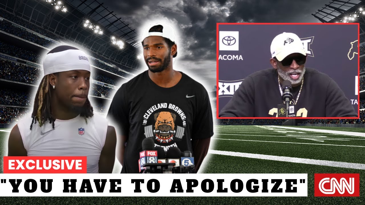 Deion Sanders is Angry & Demands an Apology From Jerry Jeudy for for Targeting Shedeur During Game