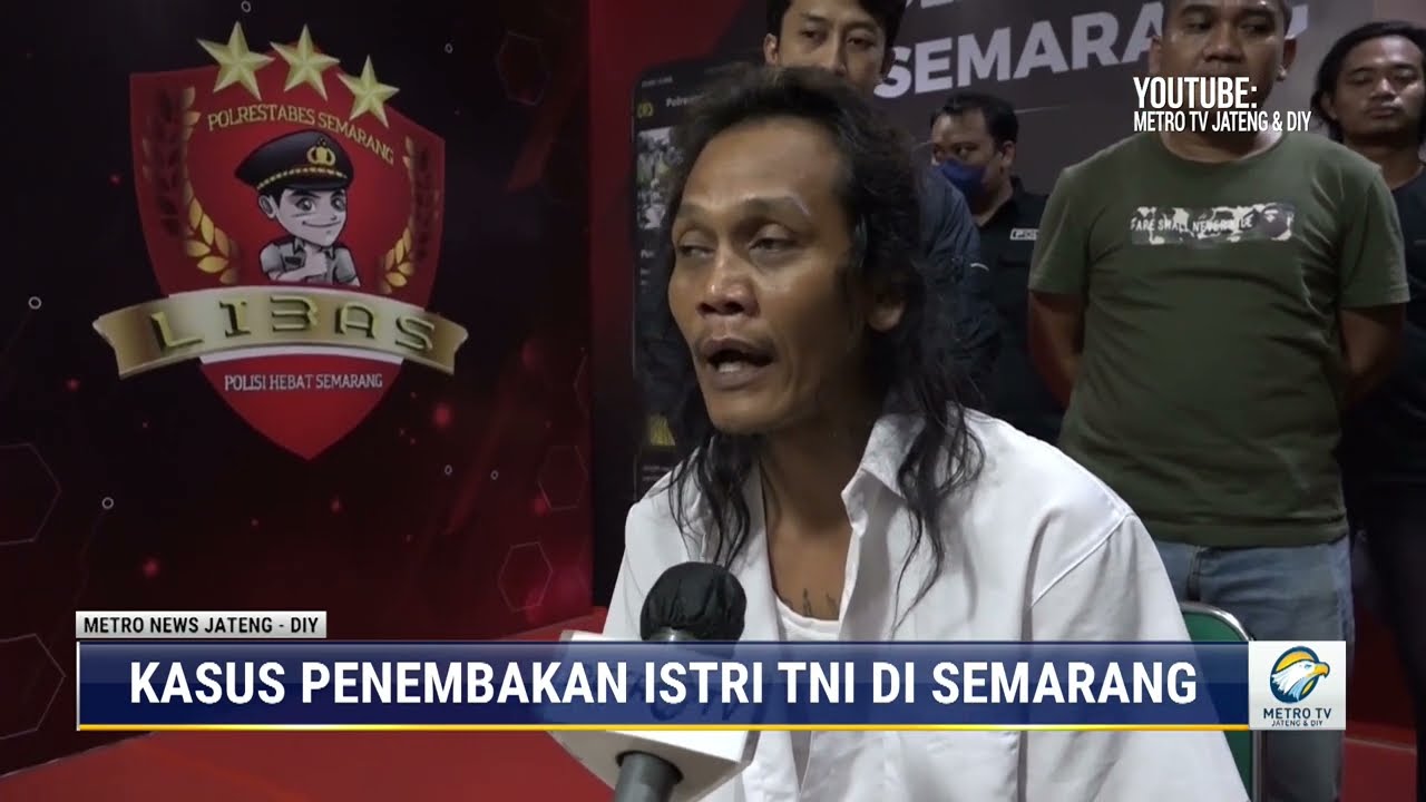Wawancara Ekslusif Pelaku Penembakan Istri TNI di Semarang