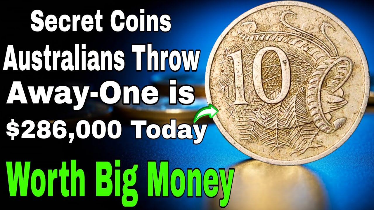 Top 10 Ultra Rare Australian 10 Cent Coins Worth MILLIONS 💰 | Hidden Treasures in Your Change!