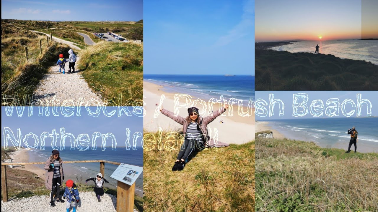 Whiterocks / Portrush Beach || North Coast in Northern Ireland 🇮🇪 🍀