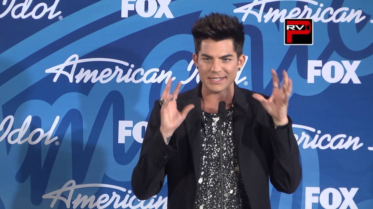 Adam Lambert Press Con Interview American Idol Finale Season 12