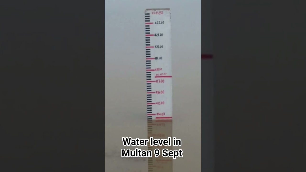 🚨 9 Sept Update: Water level rising speedily nature&rsquo;s power in full flow! 🌊#WaterLevel #FloodUpdate