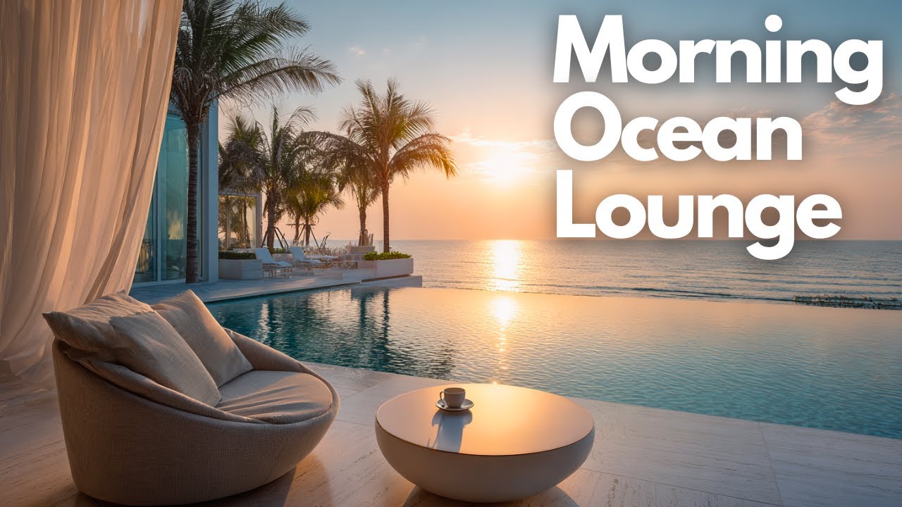 Calm Chillout Music for Work & Study | Morning Ocean Lounge