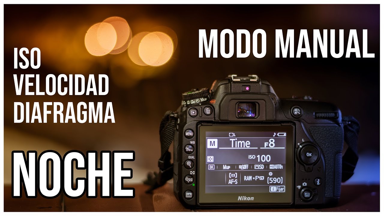 PRACTICANDO CON EL MODO MANUAL EN LA NOCHE | MODO MANUAL #6 | ISO, Velocidad, Diafragma, Flash
