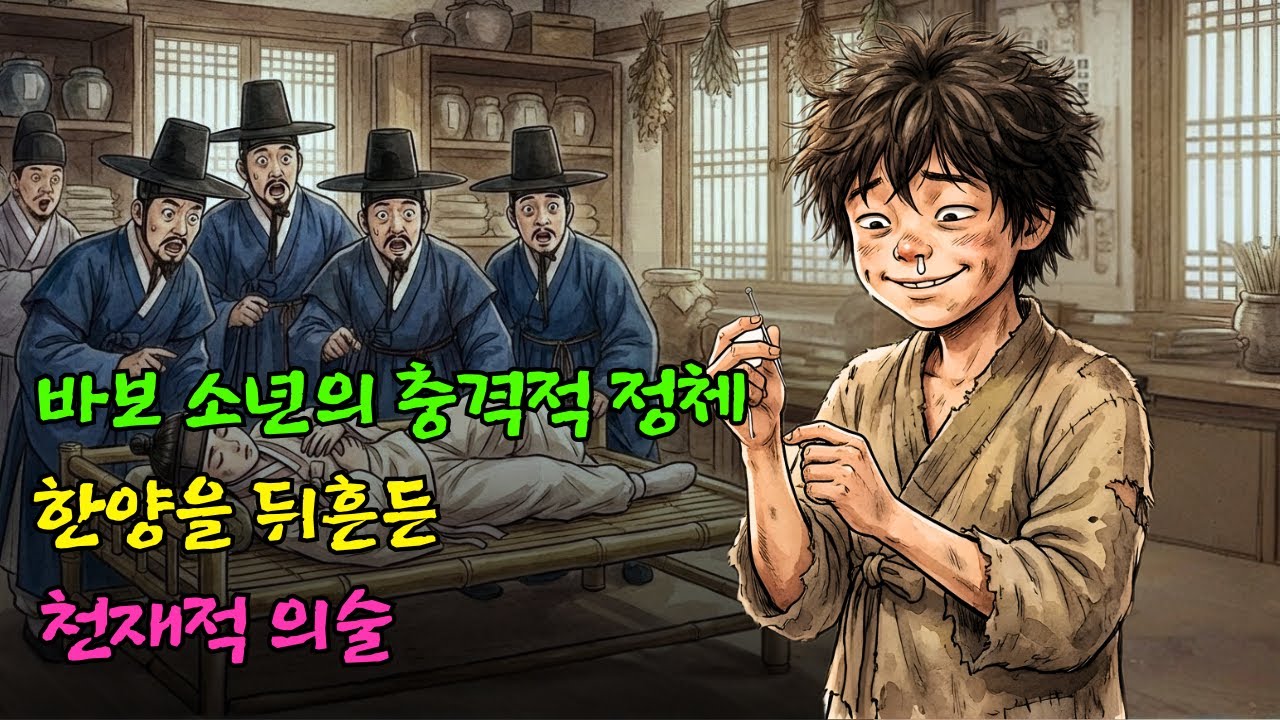 [조선 야사]: 천재적 의술을 가진 바보 소년의 정체ㅣ천재아이| 야담 | 옛날이야기 | 오디오북 | 전설 | 민담 | 사연 |