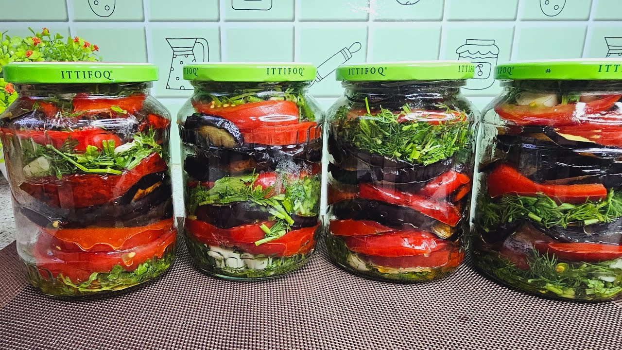 ЗИМОЙ ПАЛЬЧИКИ ОБЛИЖЕШЬ!!! Самые вкусные баклажаны на зиму! Ешьте первым!