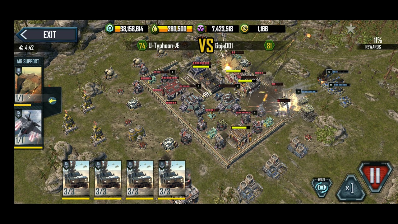 War Commander Rogue Assault (WCRA) Level 74 vs 81 max Elite Scimitar in action PVP