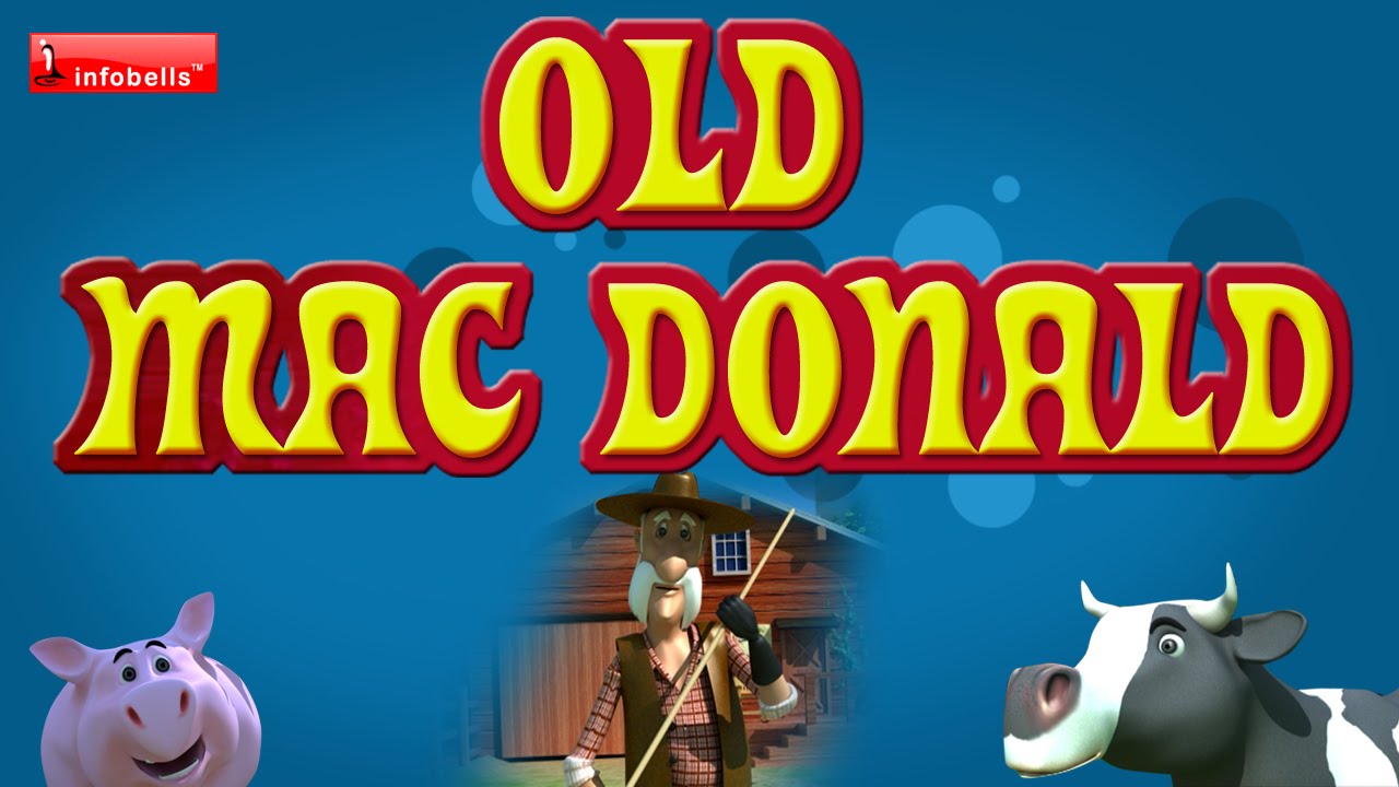 Old MacDonald Had a Farm - Famous English Nursery Rhyme for Kids