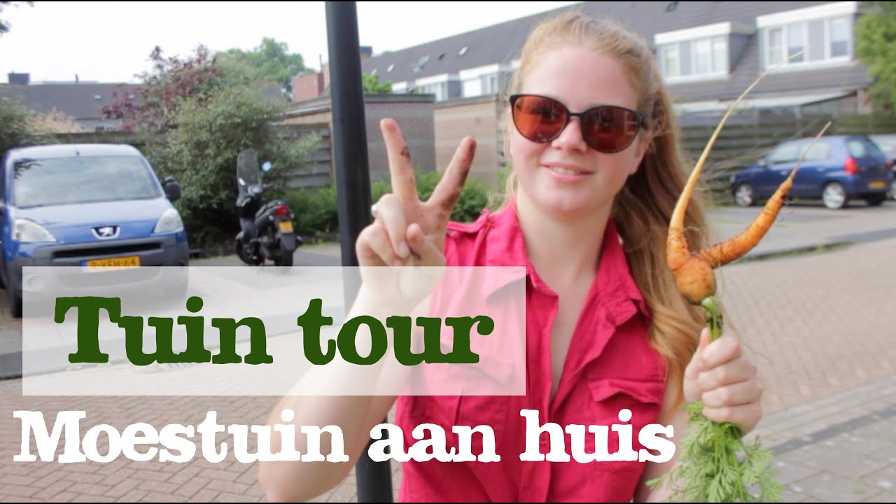 TUIN TOUR | moestuin aan huis | boerderij in een rijtjeshuis