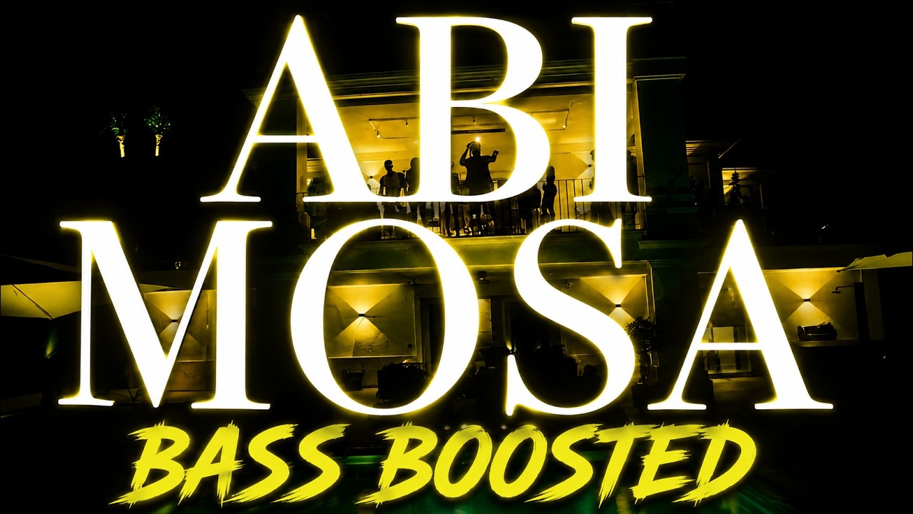 Malik Montana - Abi Mosa BASS BOOSTED | DJ FISHY