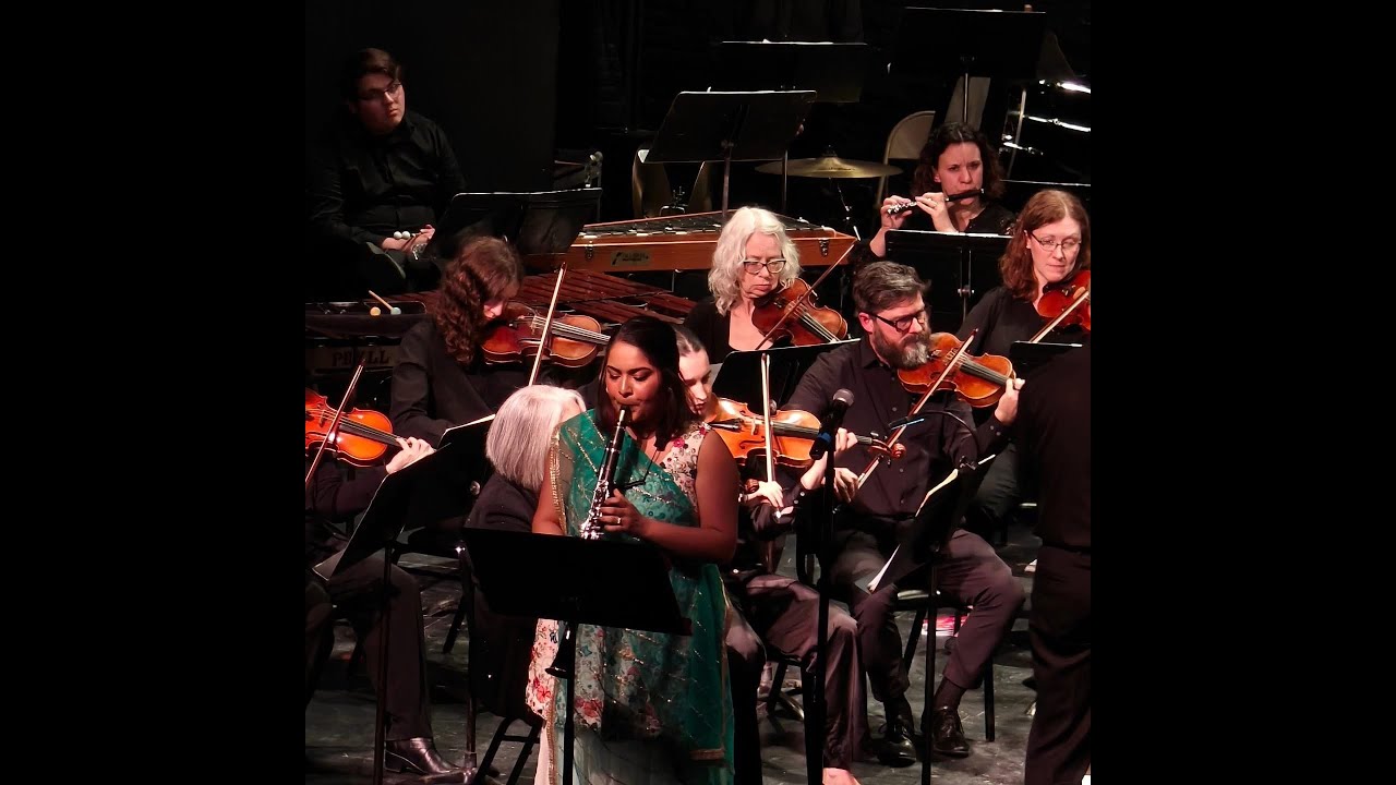 Reena Esmail Clarinet Concerto Performed by Anoushka Divekar