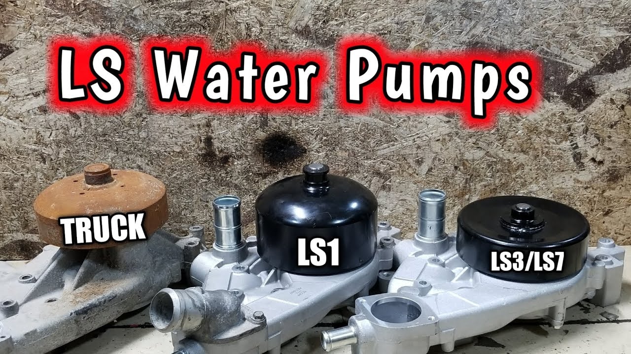 LETS TALK ABOUT LS SWAP WATER PUMPS!!!!