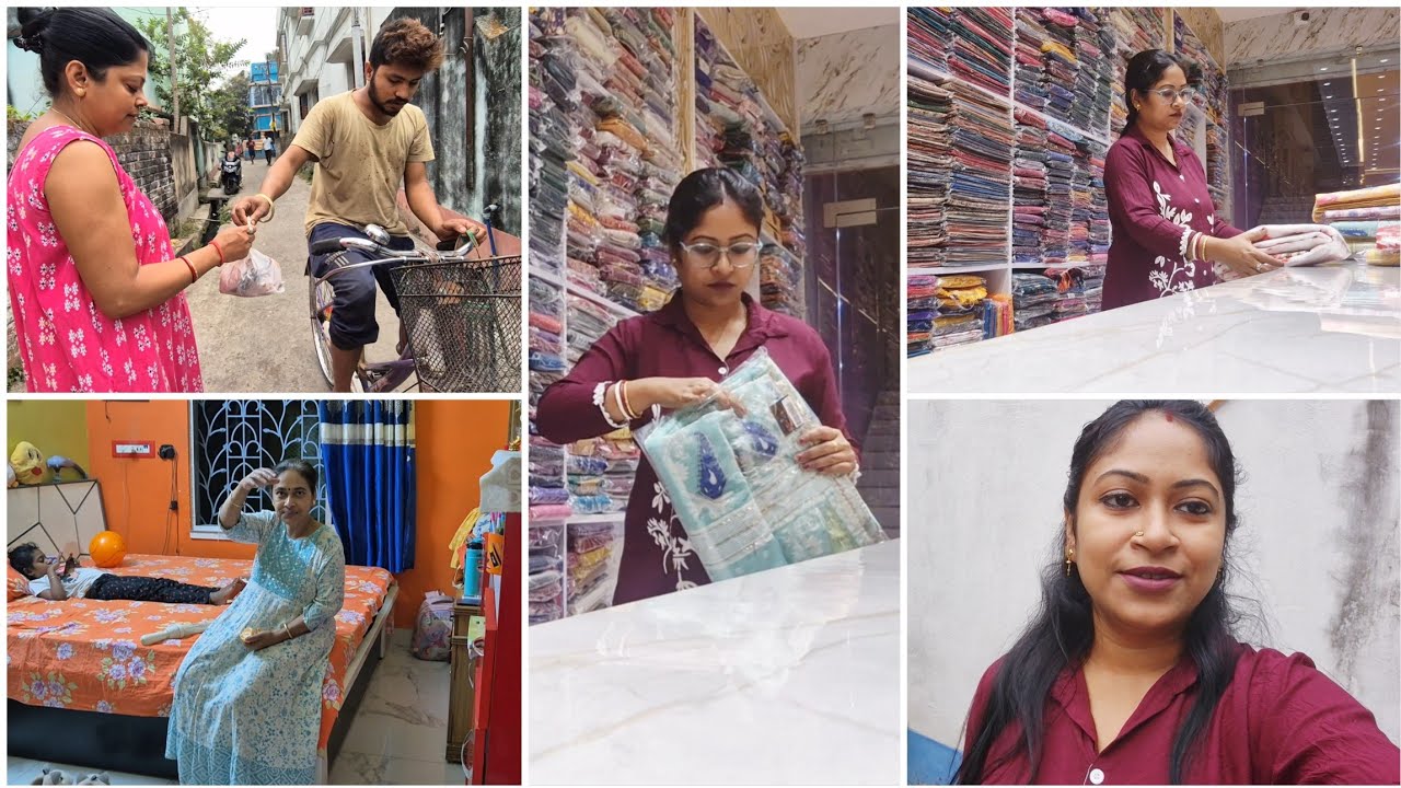 আজ দোকান থেকে দারুন জিনিষ নিয়ে এলাম তোমাদের জন্য,মা আর ছোটো মা দুজনেই তোমাদের কি যে বললো বুঝলাম না🙄