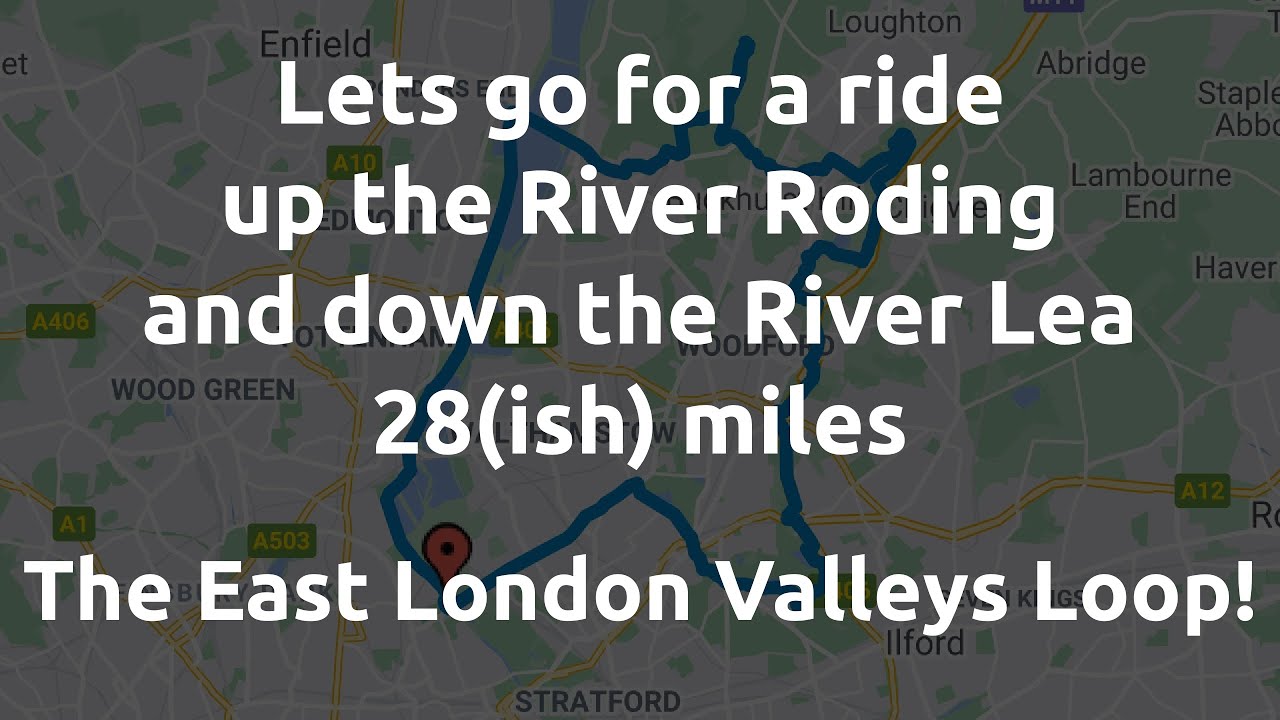 047🚲 🌳 ELVL - East London Valleys Loop - 4x speed on the evening of the Euro2020 Final