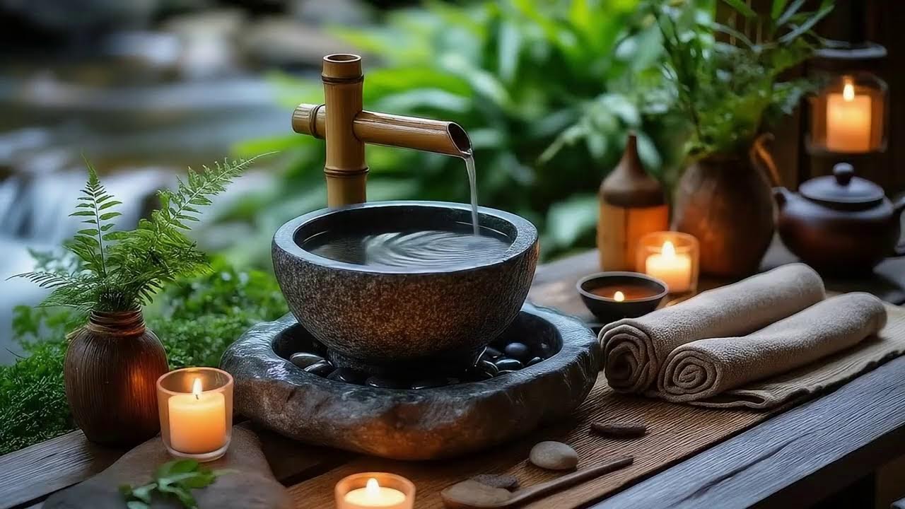 Stress Reset 🌿 Relaxing Music Therapy with Water Sounds for Peace, Comfort, and Balance