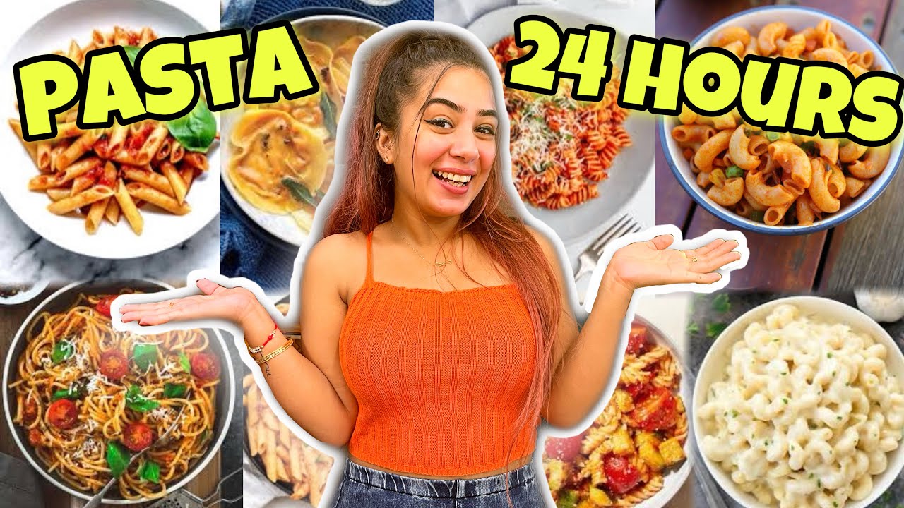 I Only Ate *PASTA* For 24 Hours | Food Challenge | Dilli ki Ladki