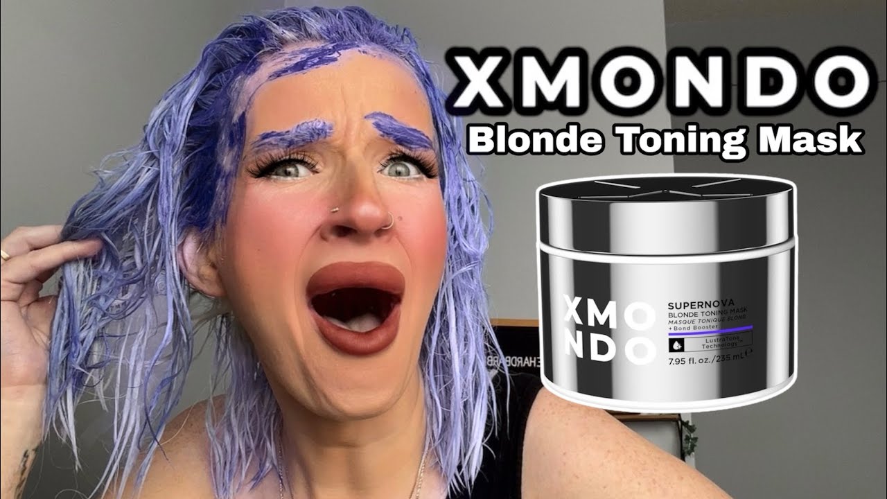 Тонирующая маска XMONDO BLONDE #bradmondo #xmondohair #bleachinggonewrong #hair #bleachinghair
