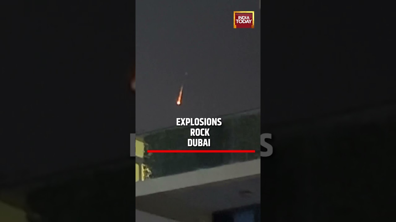 Dubai News: Explosions Rock Dubai as Iran Missile Barrage Hits Gulf States & Israel #Shorts
