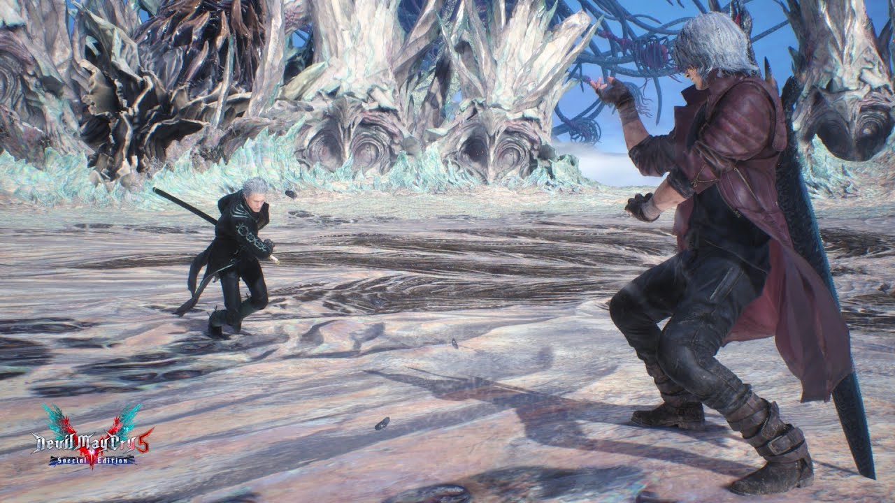 Devil May Cry 5 SE - Dante vs Vergil | Only Royal Guard and Sin Devil Trigger