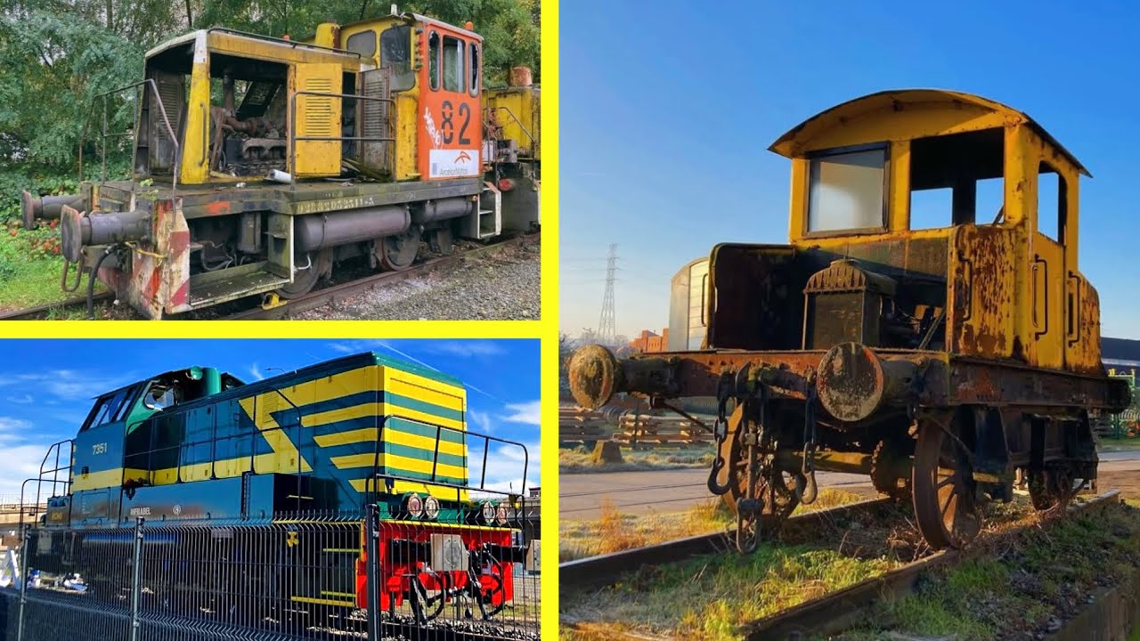 Urbex #72 des anciennes locomotives Cockerill