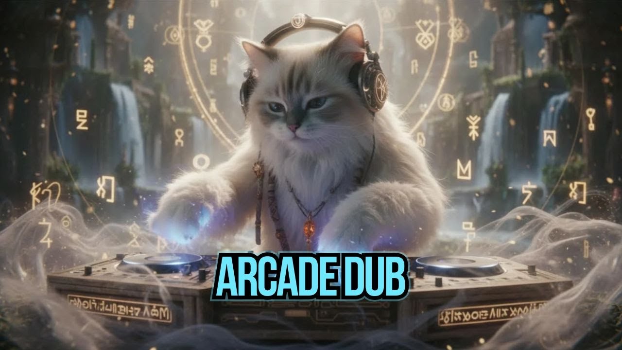 Arcane Dub Reggae ✨ | Magic DJ Cat & Hypnotic Bass Journey