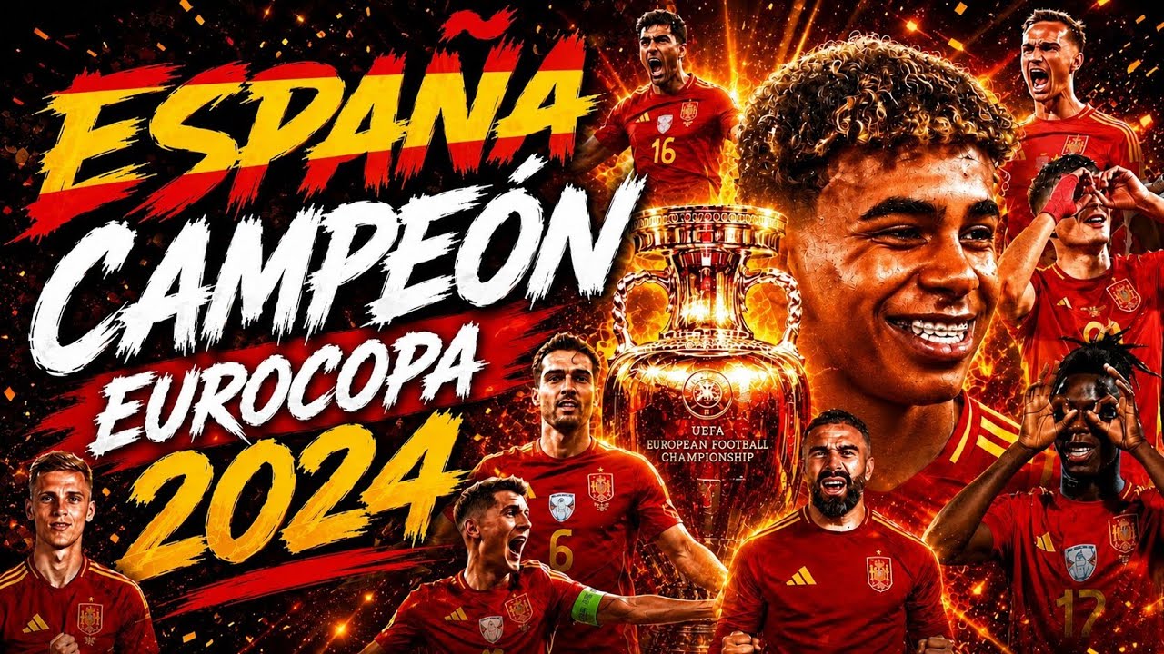 La CUARTA EURO 🏆🏆🏆🏆 de ESPA&Ntilde;A 🇪🇸