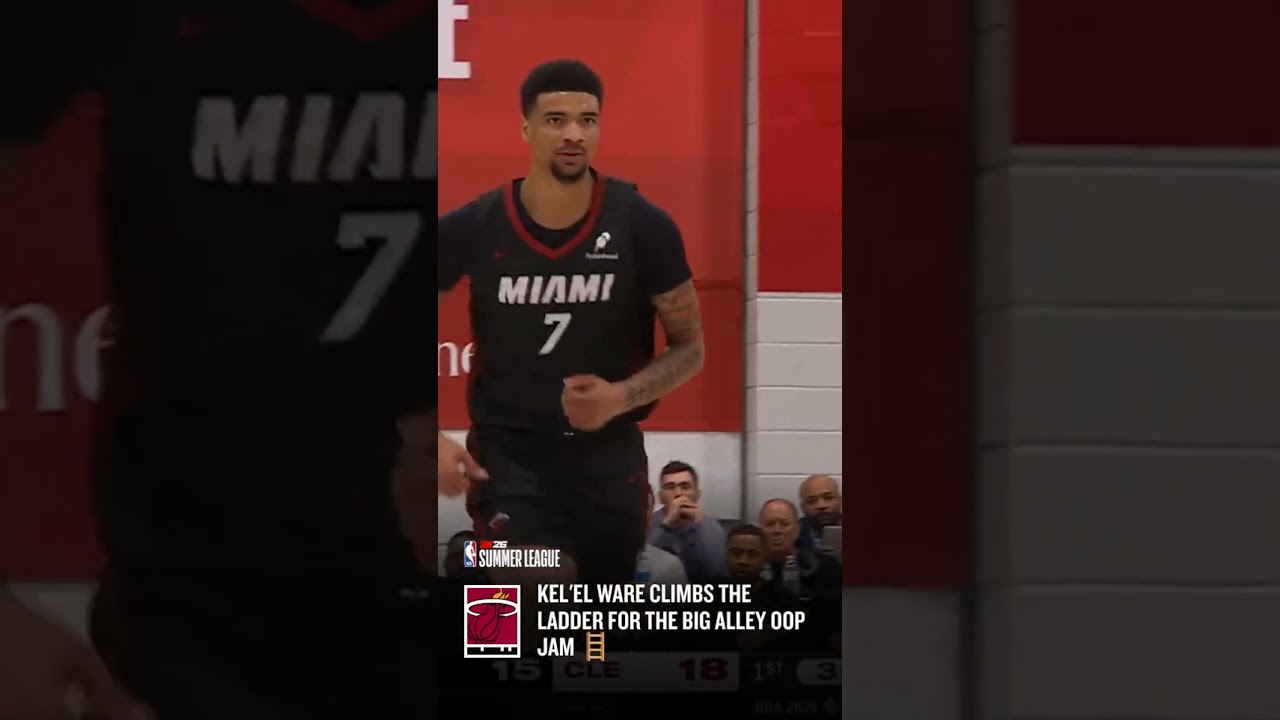Kel'el Ware Climbs the Ladder for the Big Alley-Oop Jam! 🪜💥