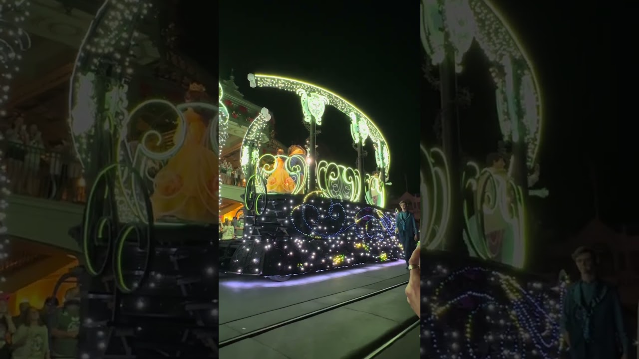 Loved this parade, loved the theming and that they had both classic characters and some newer ones. 