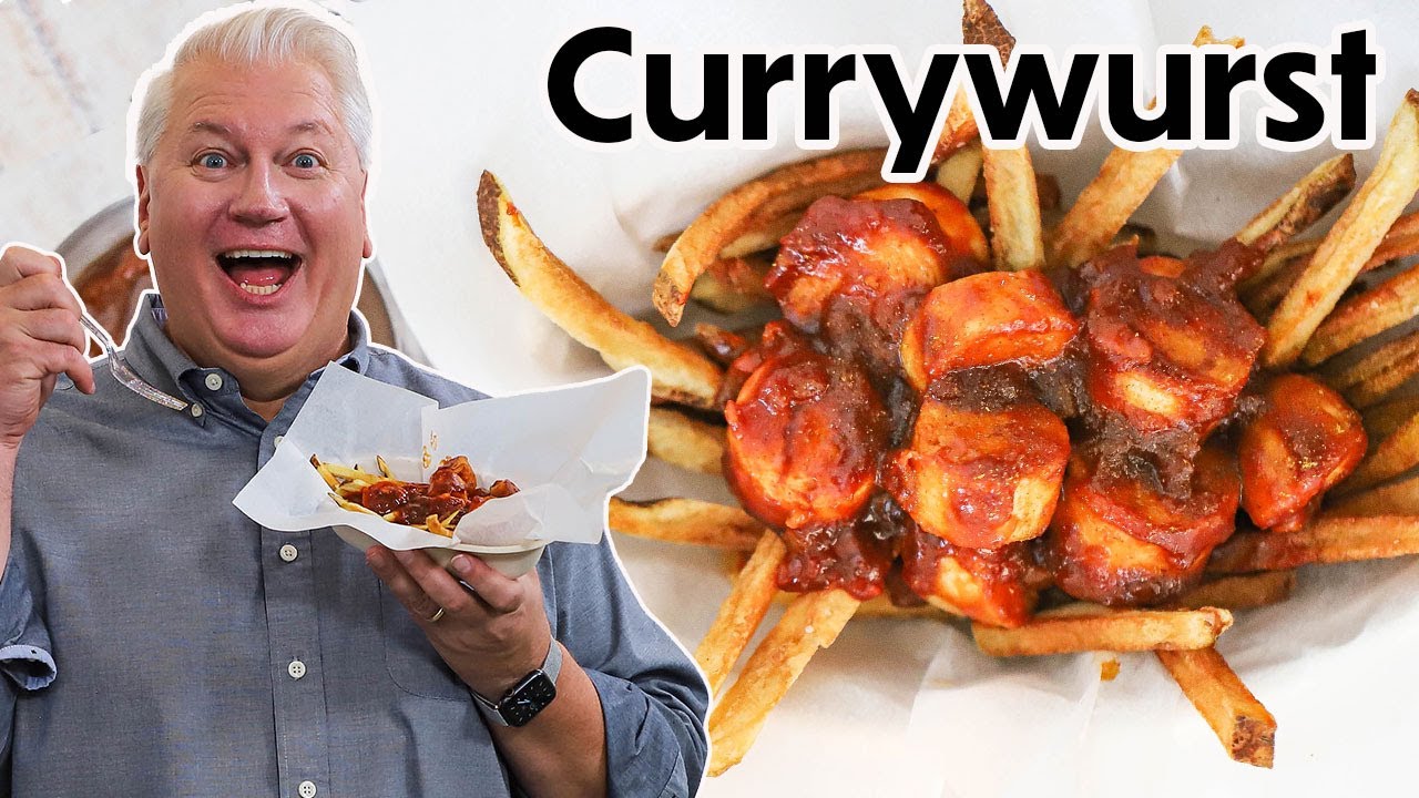 INCREDIBLE Homemade German Currywurst!