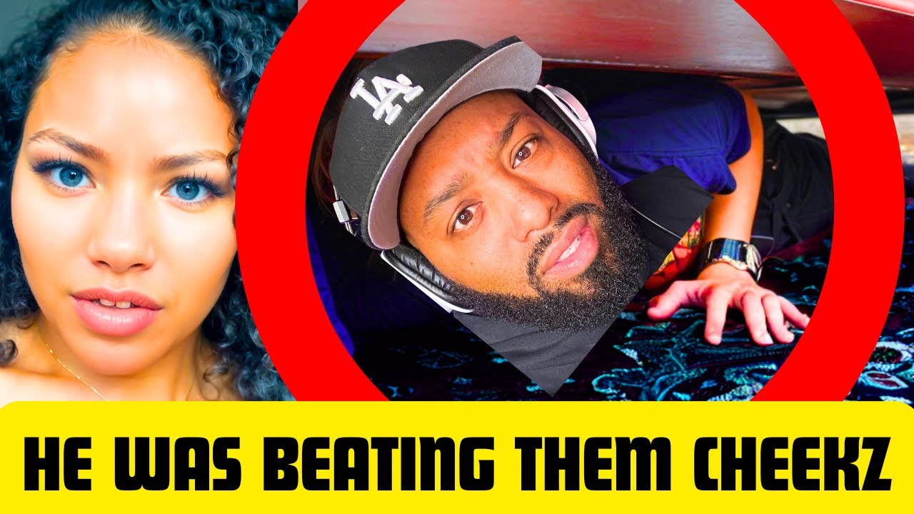 Dude Hides Under Bed While Cheating Woman Get her Cheeks Clapped