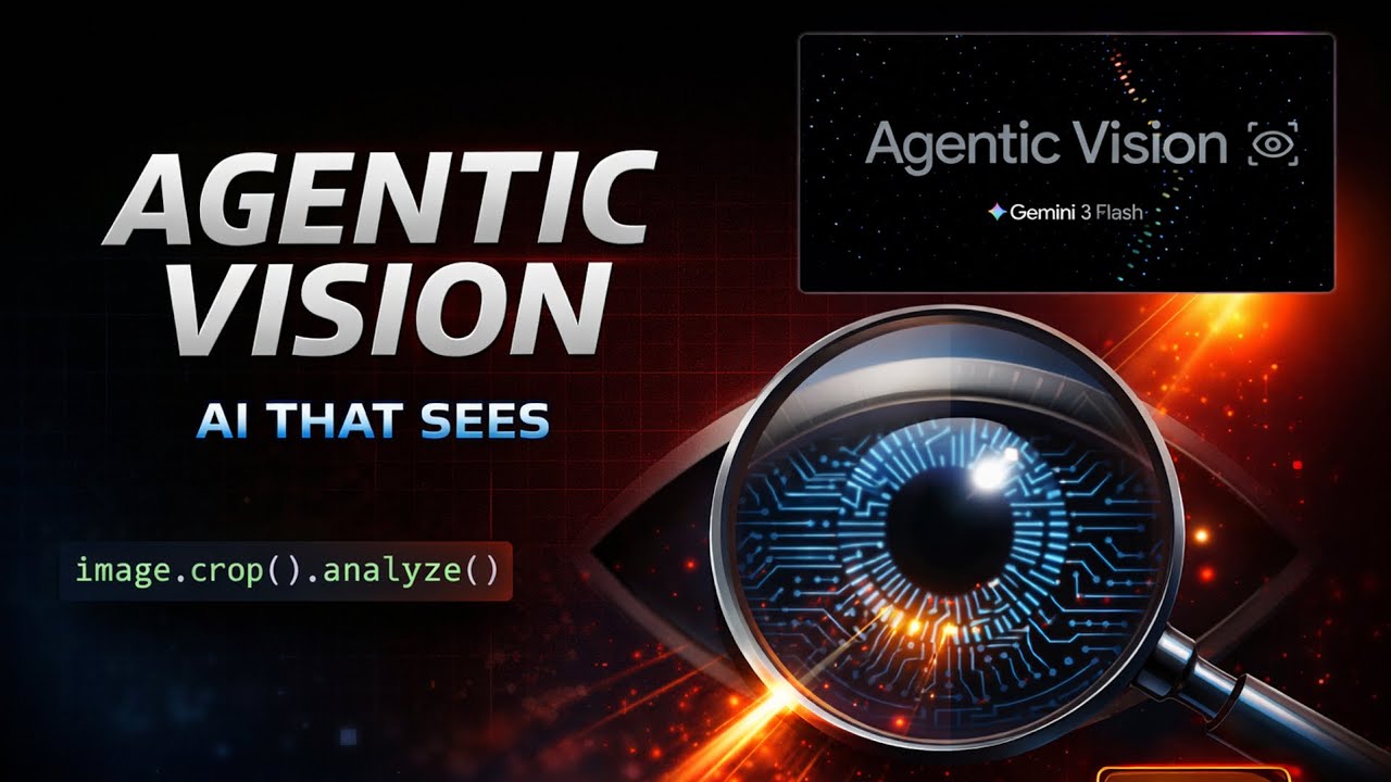 Introducing Agentic Vision in Gemini 3 Flash | AI That Actually SEES(OBSERVES/ACTS/REASONS) Images