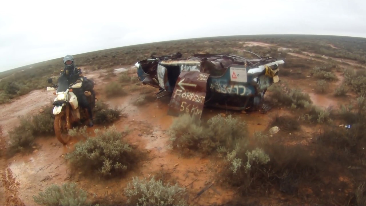 Gunbarrels, Railway Tracks and a Trapped Dingo - A Day In The Life Of An Australian Adventure Rider