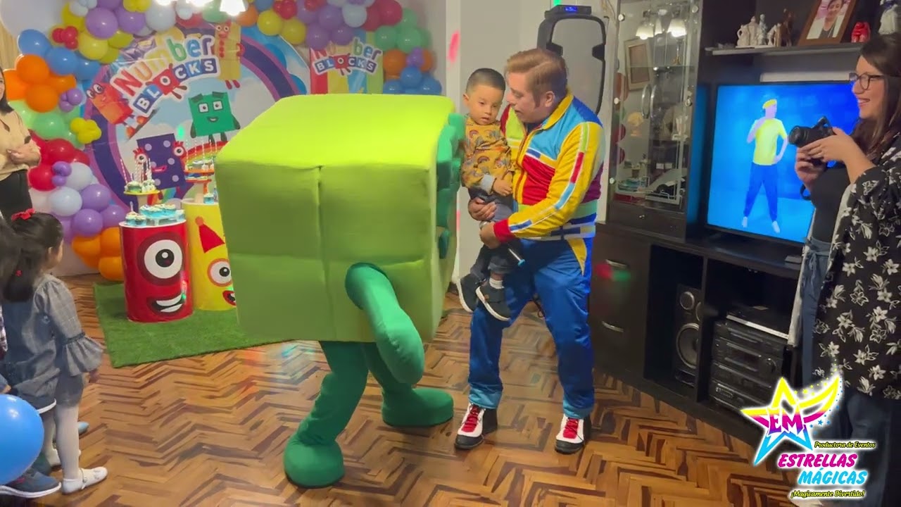 Show Infantil de Numberblocks (Parte 1) con Estrellas Mágicas - Mágicamente Divertido!!!