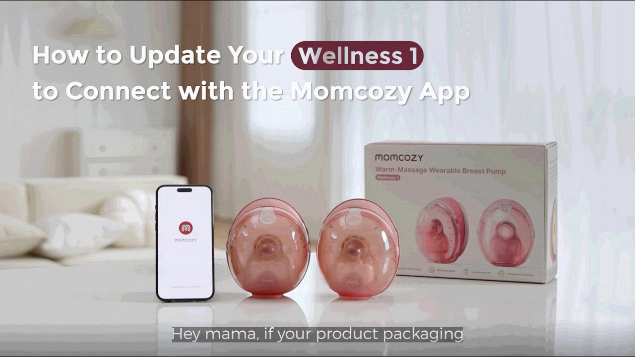 How to Update Momcozy Wellness 1 Firmware & Connect to App | Step-by-Step Guide