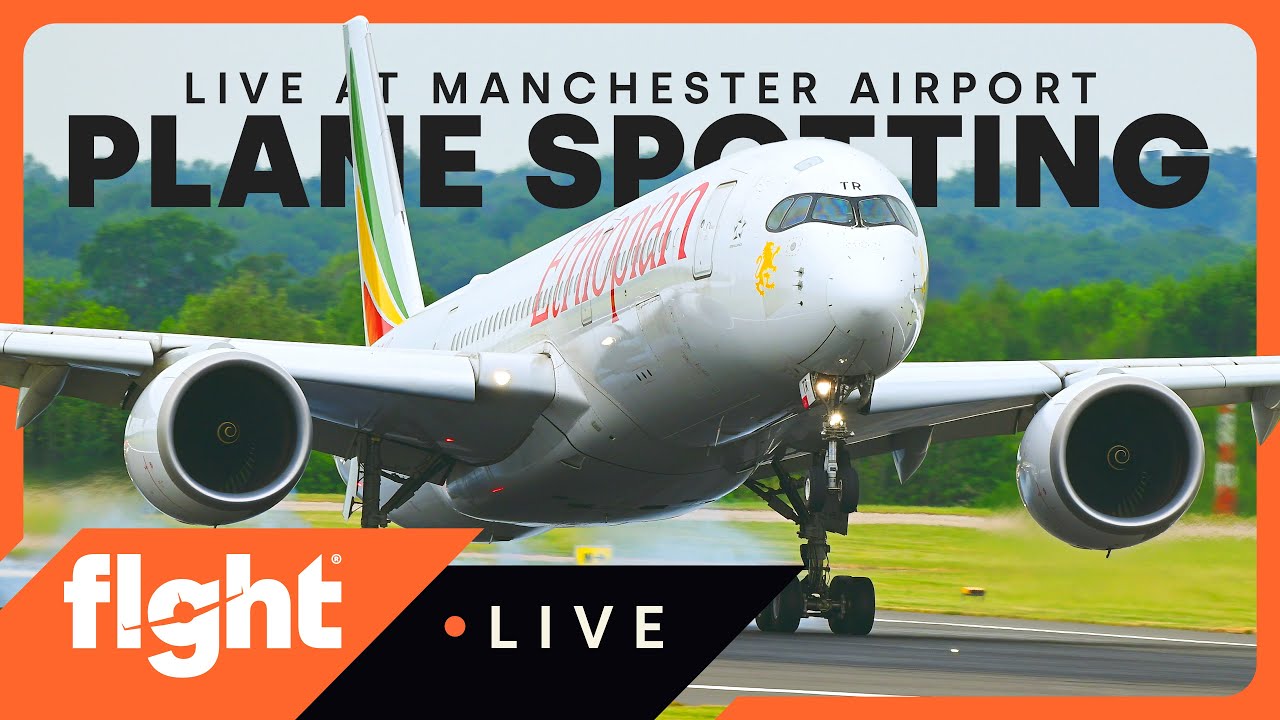 ♦️ LIVE Manchester Airport Plane Spotting - 10/07/25