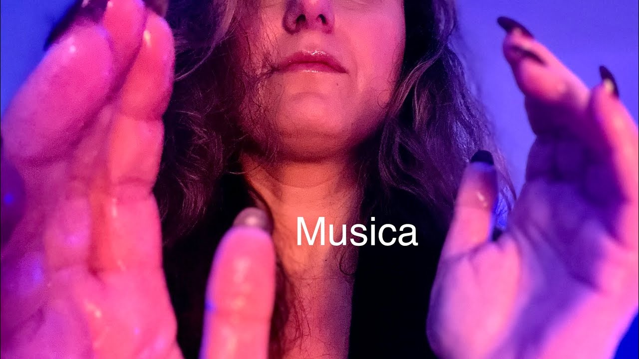 Sono qui per te ✨ASMR Massaggio cervicale ✨ oil sounds • con musica