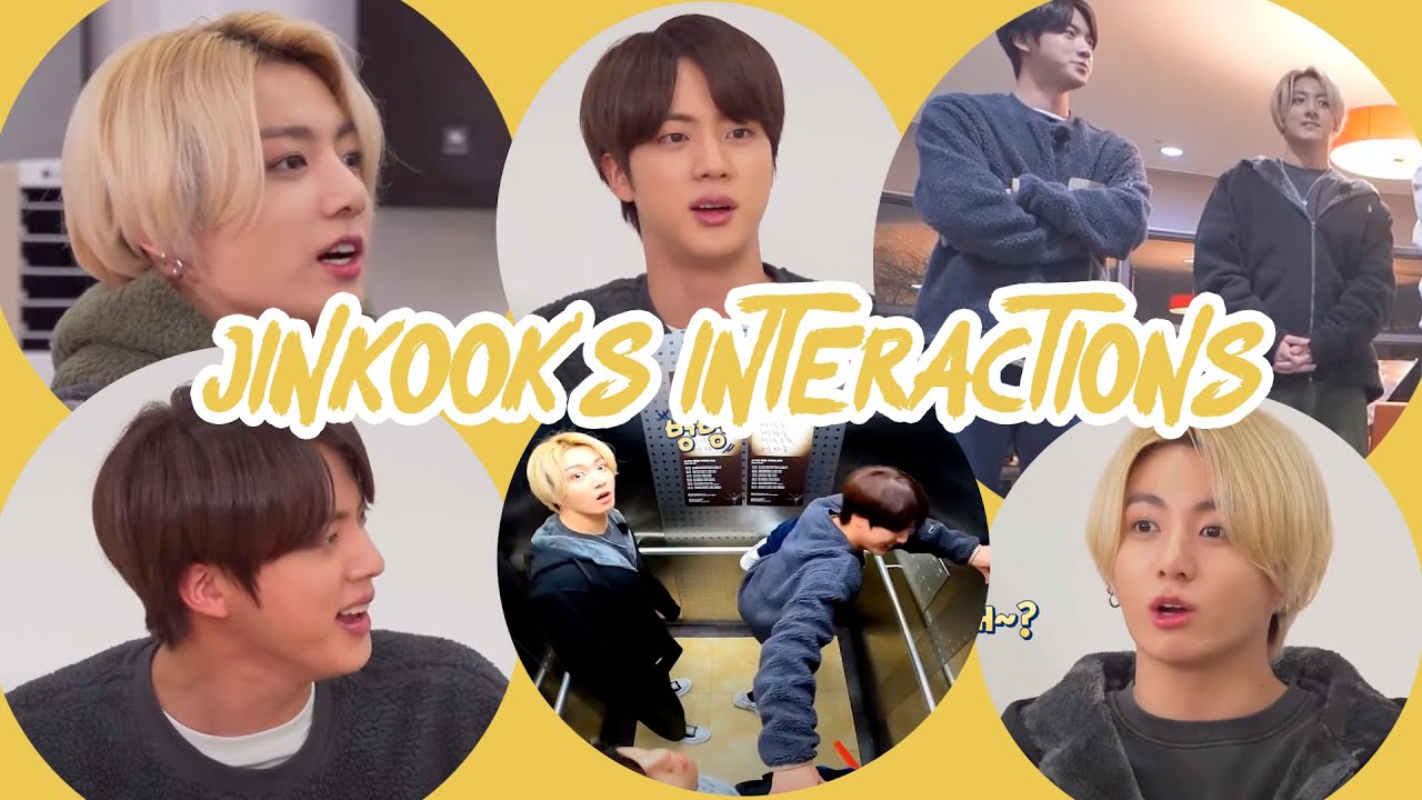 Jinkook's interactions in ep.133-135 'Run BTS!'