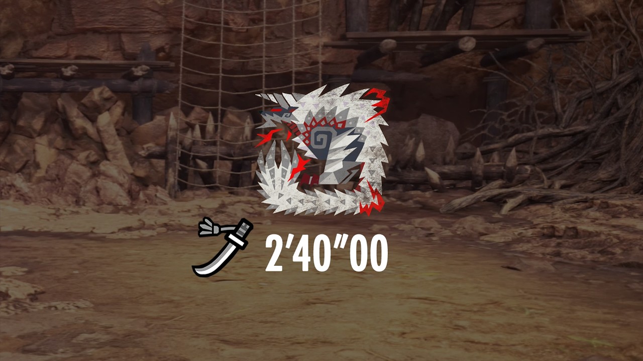 【MHWIB/PS4】M6 獄狼竜マスター編 ジンオウガ亜種 太刀 2’40”00 Stygian Zinogre/Longswords solo