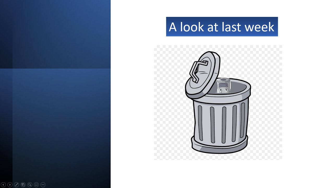 The place of the dustbin bid