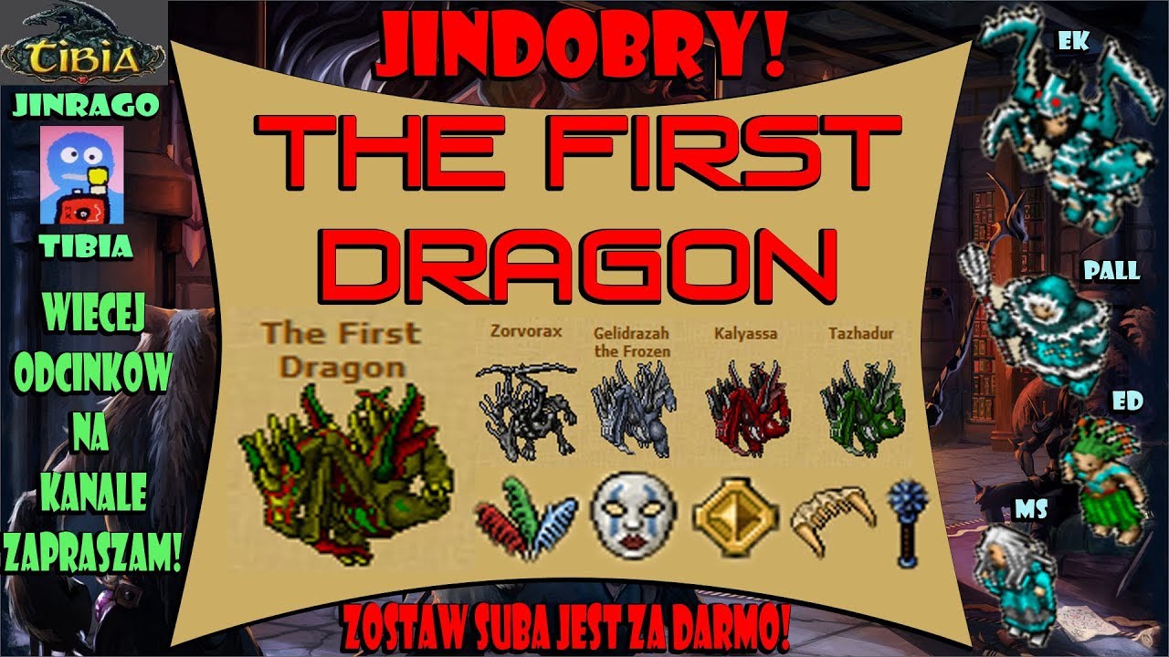Tibia - The First Dragon Quest :)