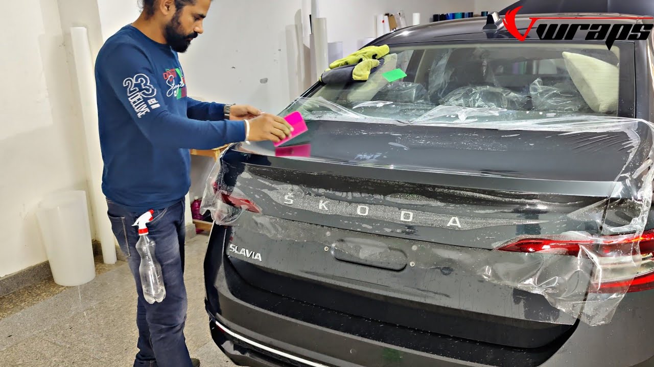 Skoda Slavia PPF Installation / Car Paint Protection Film  