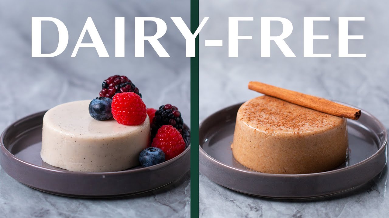 Dairy-Free Cashew Panna Cotta
