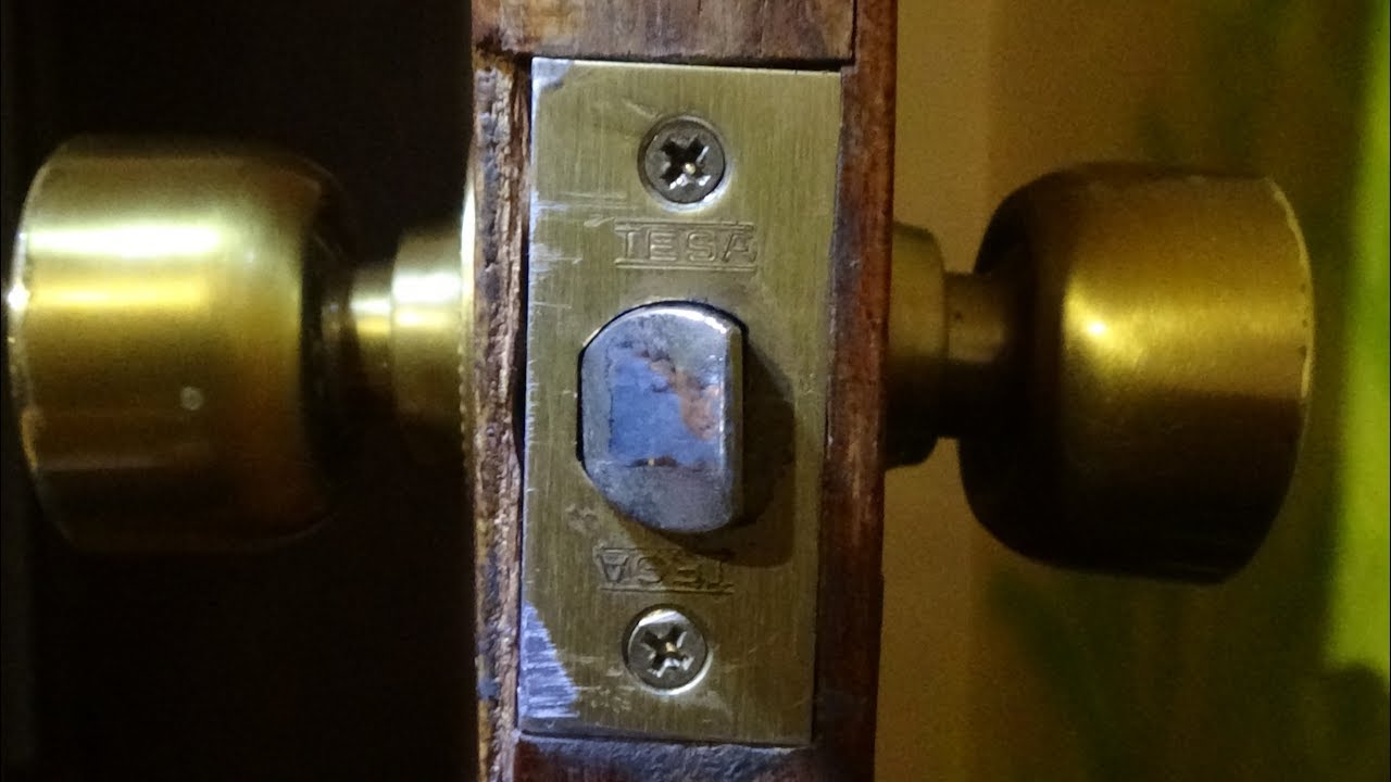Instalar cerradura pomo de puerta